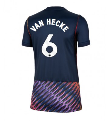 Tottenham Hotspur Jan Paul van Hecke #6 Bortatröja Dam 2026-27 Kortärmad